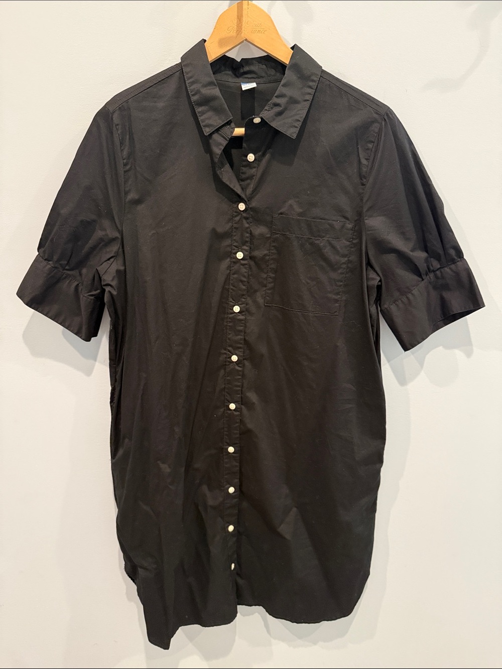 Old Navy Short-Sleeve Button-Down Shirt Dress